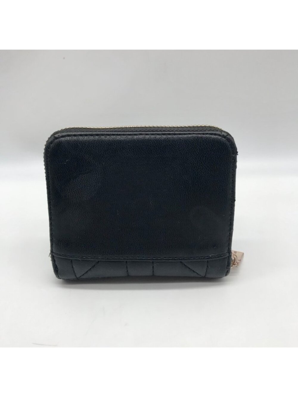 Guess Black Faux Leather Assia Small Zip Around Wallet - Picture 2 of 11